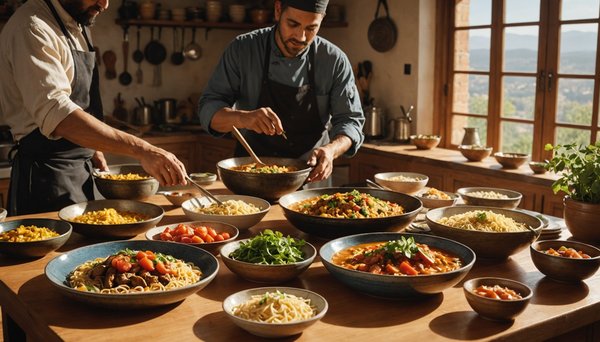 Voyagez en cuisinant : recettes créatives du monde entier